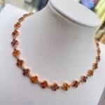 Collier Anaïs marron