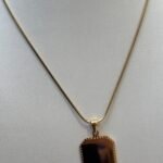 Collier Plaqué Gravure